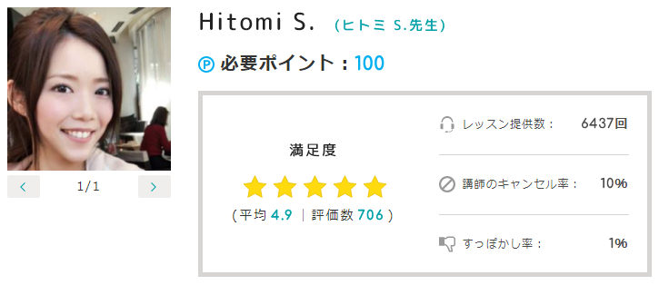 Hitomi S.先生